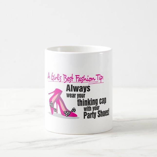 Party Schuhe Kaffeetasse (Mittel)
