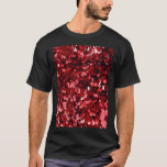 Party Sequins Red Glitzer 406 T-Shirt<br><div class="desc">Red Glitzer Party Sequins 406 Frohe Weihnachten. Dieses Design macht einen lustigen Urlaub Jahreszeit Geschenk mit Lieblingsdekoration,  Accessoires.</div>