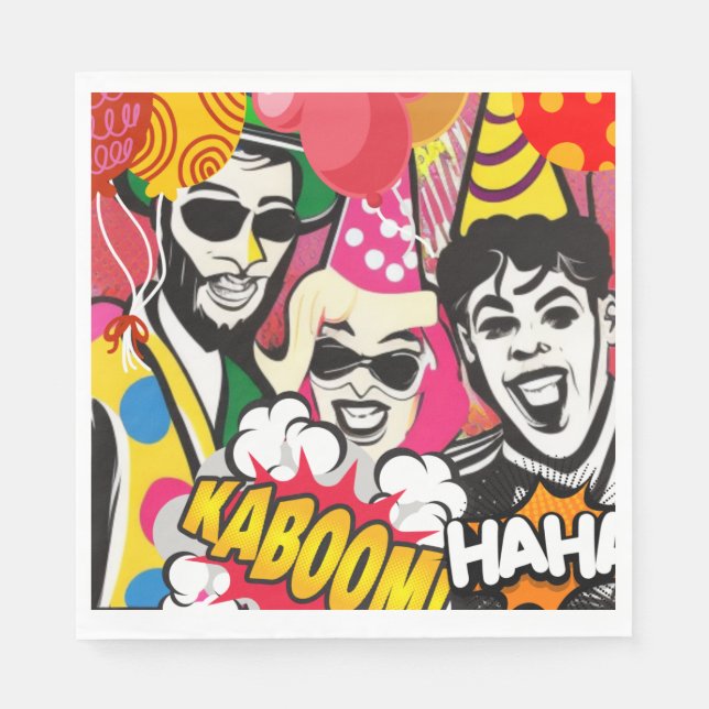 Party Serviette (Vorderseite)