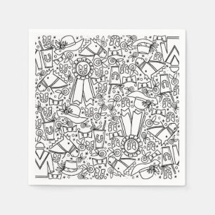Party-Servietten Kentuckys Derby Serviette
