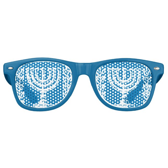 Party Shades & Israel Retro-Sonnenbrille / Israel Partybrille (Vorderseite)