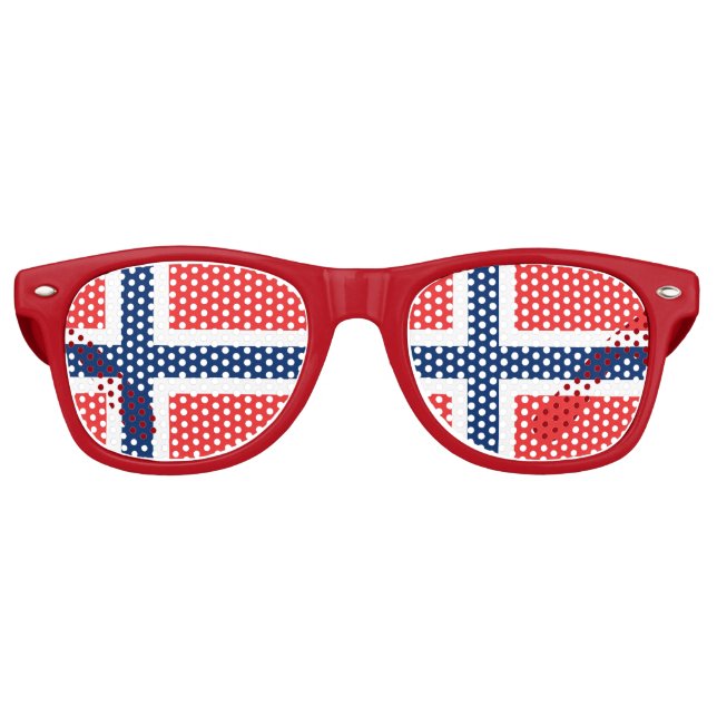 Party Shades & Norwegen Sonnenbrillen / norwegisch (Vorderseite)