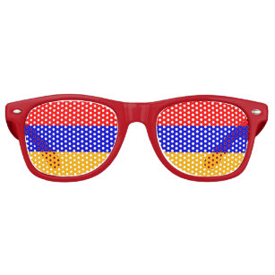 Party Shades Sonnenbrille - armenische Flagge