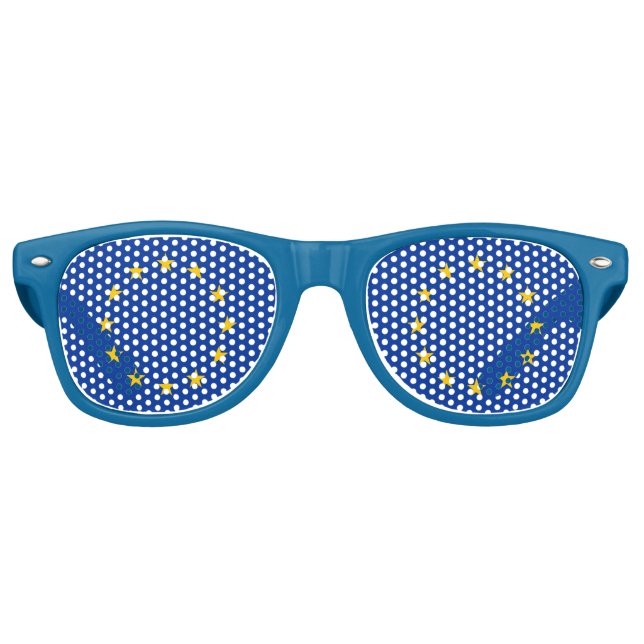 Party Shades Sunglasses - Europäische Gewerkschaft Partybrille (Vorderseite)