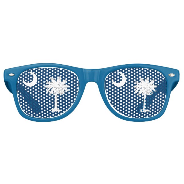 Party Shades Sunglasses - South Carolina-Flagge Partybrille (Vorderseite)