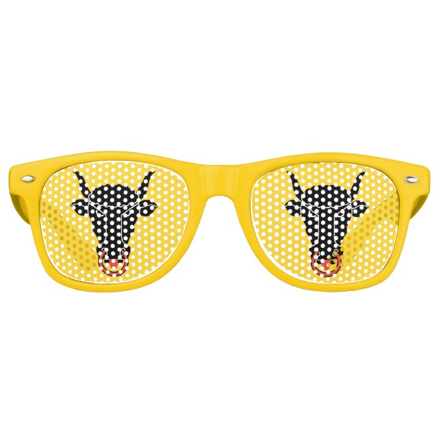 Party Shades Sunglasses with flag of Uri, Swiss Partybrille (Vorderseite)