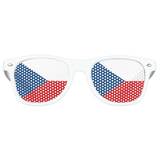 Party Shades Tschechische Republik Sonnenbrille, t Partybrille (Vorderseite)