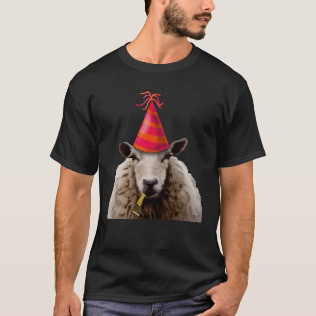 Party Sheep T-Shirt (Vorderseite)