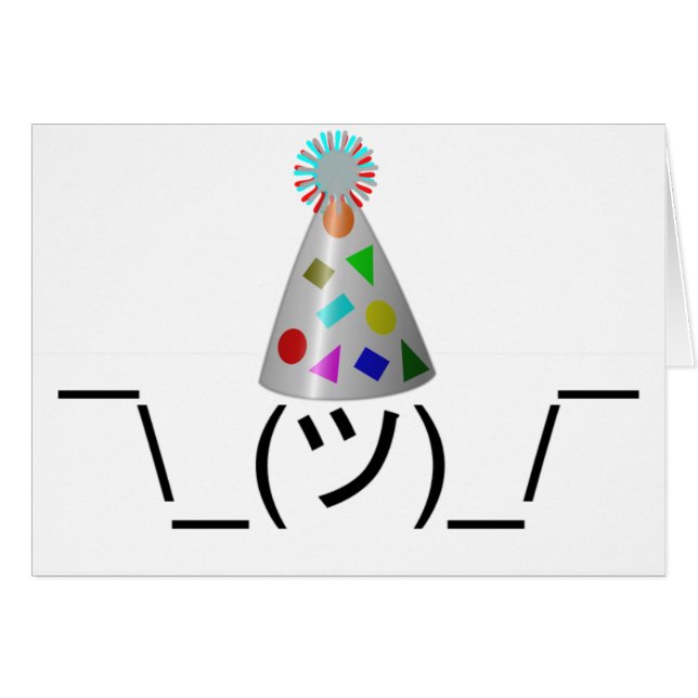 Party Smugshrug - kundengerecht (Vorderseite (Horizontal))