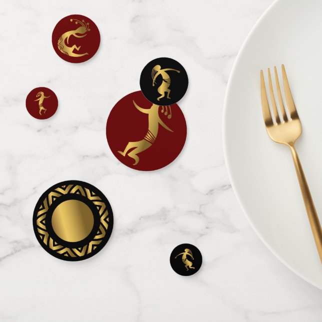 Party Southwestern Gold Kokopelli Konfetti (Gruppe)