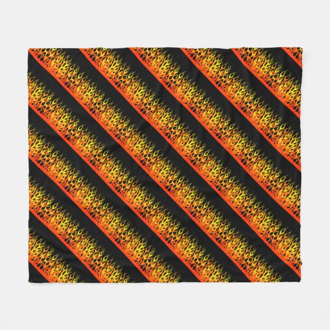 Party Spirit Design Muster und Grafiken Fleecedecke (Vorderseite (Horizontal))