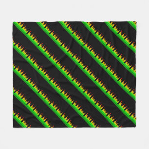 Party Spirit Design Muster und Grafiken Fleecedecke