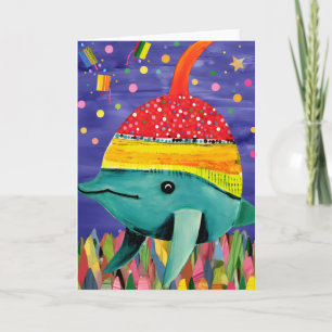 Party Splash Whale: Niedliche Kindergeburtstag Car Karte