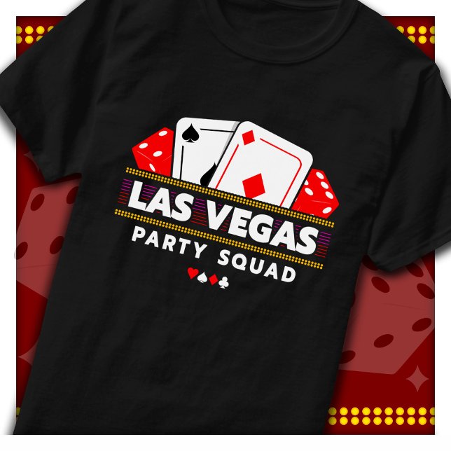 Party Squad Vegas Trip Las Vegas Squad Las Vegas T-Shirt (Von Creator hochgeladen)