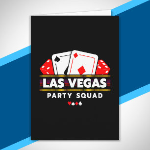 Party Squad Vegas - Vegas-Trip - Las Vegas Squad Karte