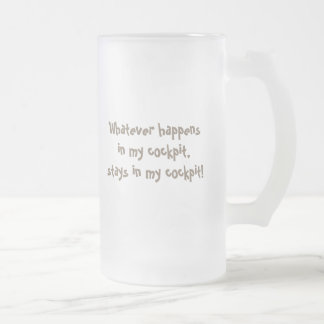 Party steuert Bier Stein Mattglas Bierglas