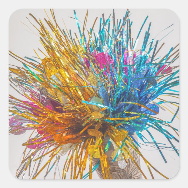 Party Sticker für das neue Jahr (Vorderseite)