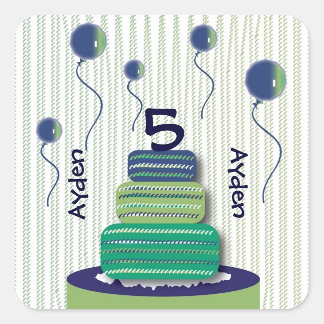 Party Stickers (Vorderseite)