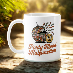 Party-Stimmung Fehlfunktion Neujahrs-Emotionale Kaffeetasse