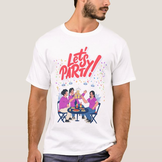 Party T-Shirt (Vorderseite)