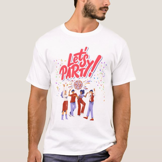 Party T-Shirt (Vorderseite)