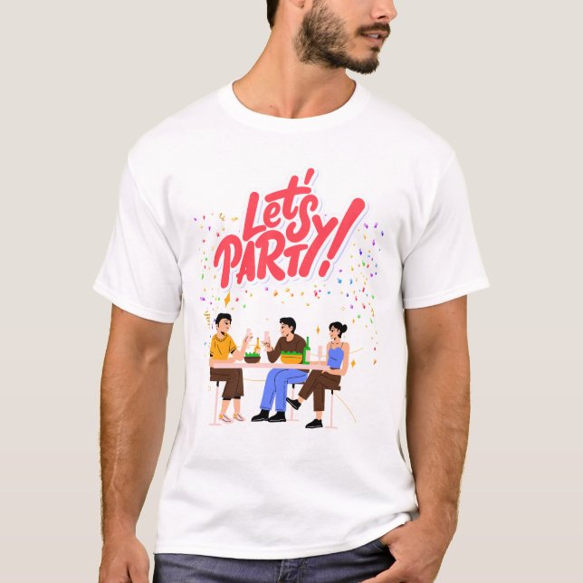 Party T-Shirt (Vorderseite)
