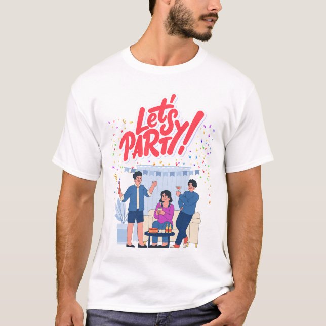 Party T-Shirt (Vorderseite)