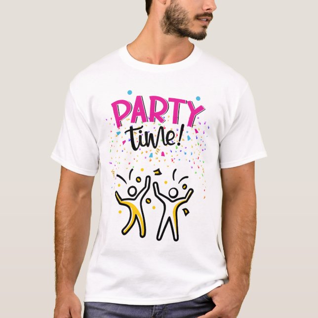 Party T-Shirt (Vorderseite)