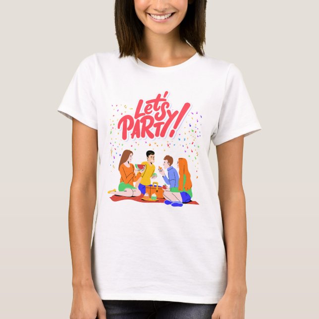 Party T-Shirt (Vorderseite)