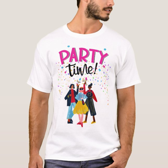 Party T-Shirt (Vorderseite)