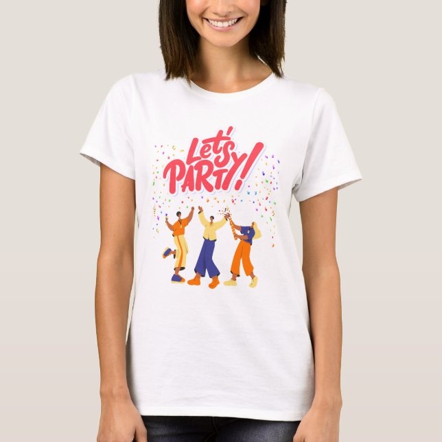 Party T-Shirt (Vorderseite)
