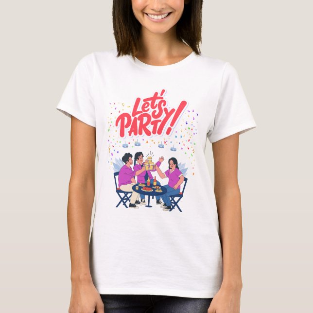 Party T-Shirt (Vorderseite)