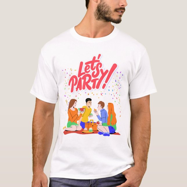 Party T-Shirt (Vorderseite)