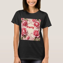 Party-T - Shirt für Frauen in Rosa