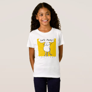 Party T - Shirt mit lustigem Katzendesign