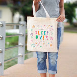 Party-Tasche für die Sleepover Bag bearbeitbar Tragetasche<br><div class="desc">Dieses schöne Design kann auf Ihre Lieblingsfarbenkombinationen zugeschnitten werden. Macht ein großartiges Geschenk! In unserem Shop finden Sie stilvolle Schreibwaren und Geschenke: www.berryberrysweet.com.</div>