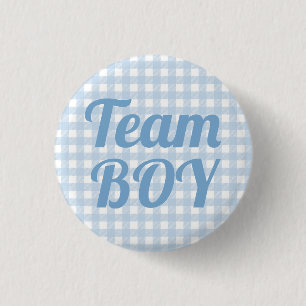 Party-Taste für Team Boy Blue Gender Button