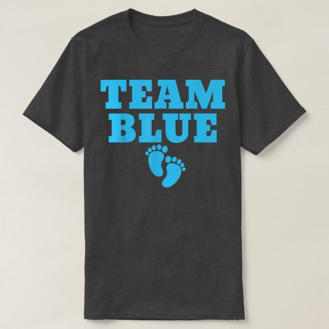 Party Team Blue T-Shirt (Design vorne)