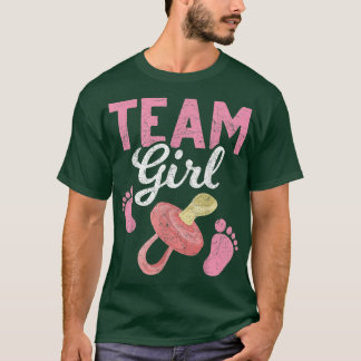 Party Team Girl Future Parents Gende T-Shirt