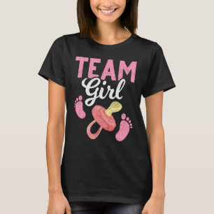 Party Team Girl Future Parents Gende T-Shirt