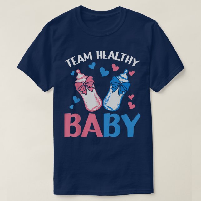 Party Team Healthy Baby T-Shirt (Design vorne)