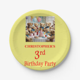Party Teddy Bears Party Pappteller