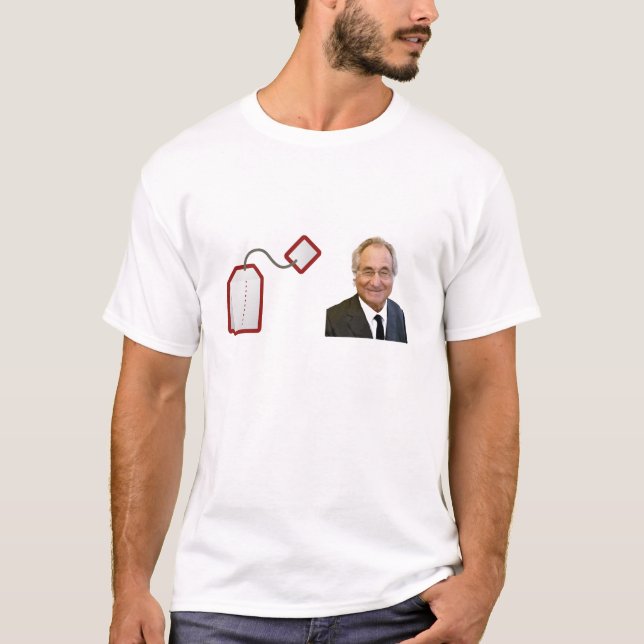 Party Teebeutel-Bernie Madoff T-Shirt (Vorderseite)