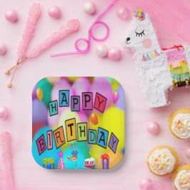 Party-Teller für Kinder zum Geburtstag Pappteller