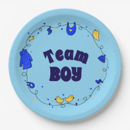 Party-Teller von Team Boy Gender Pappteller