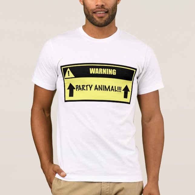 Party-Tier T-Shirt (Vorderseite)