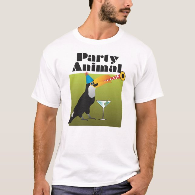 Party Tier T-Shirt (Vorderseite)