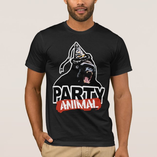 Party-Tier T-Shirt (Vorderseite)