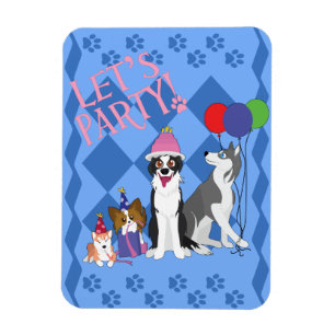 Party-Tiere Magnet