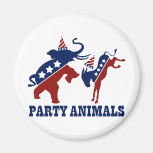Party-Tiere Magnet